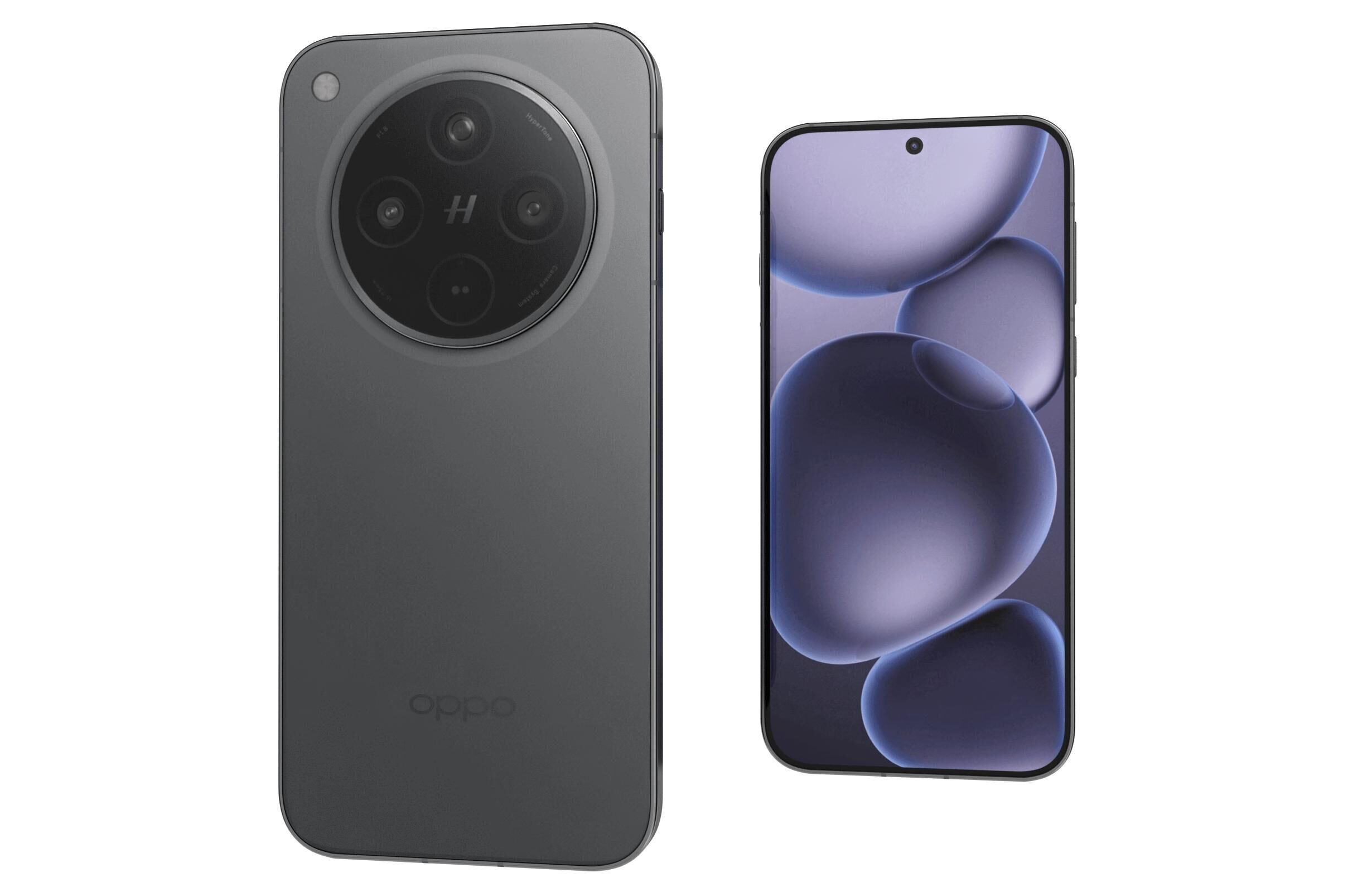 OPPO Find X8s Plus Hoshino Black 3D model_7