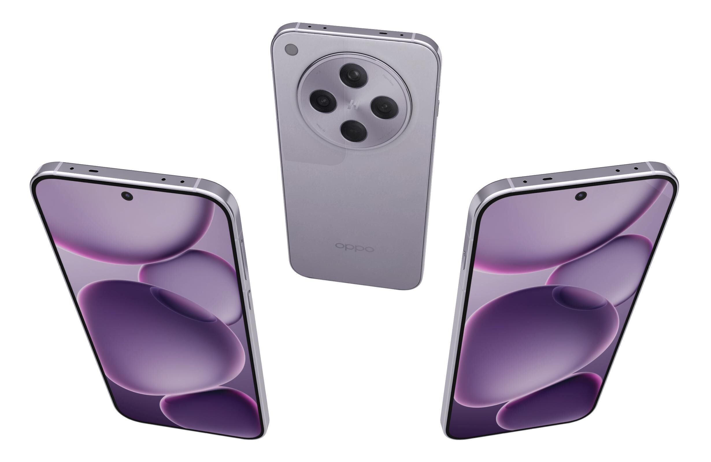 OPPO Find X8s Plus Hyacinth Purple 3D model_2