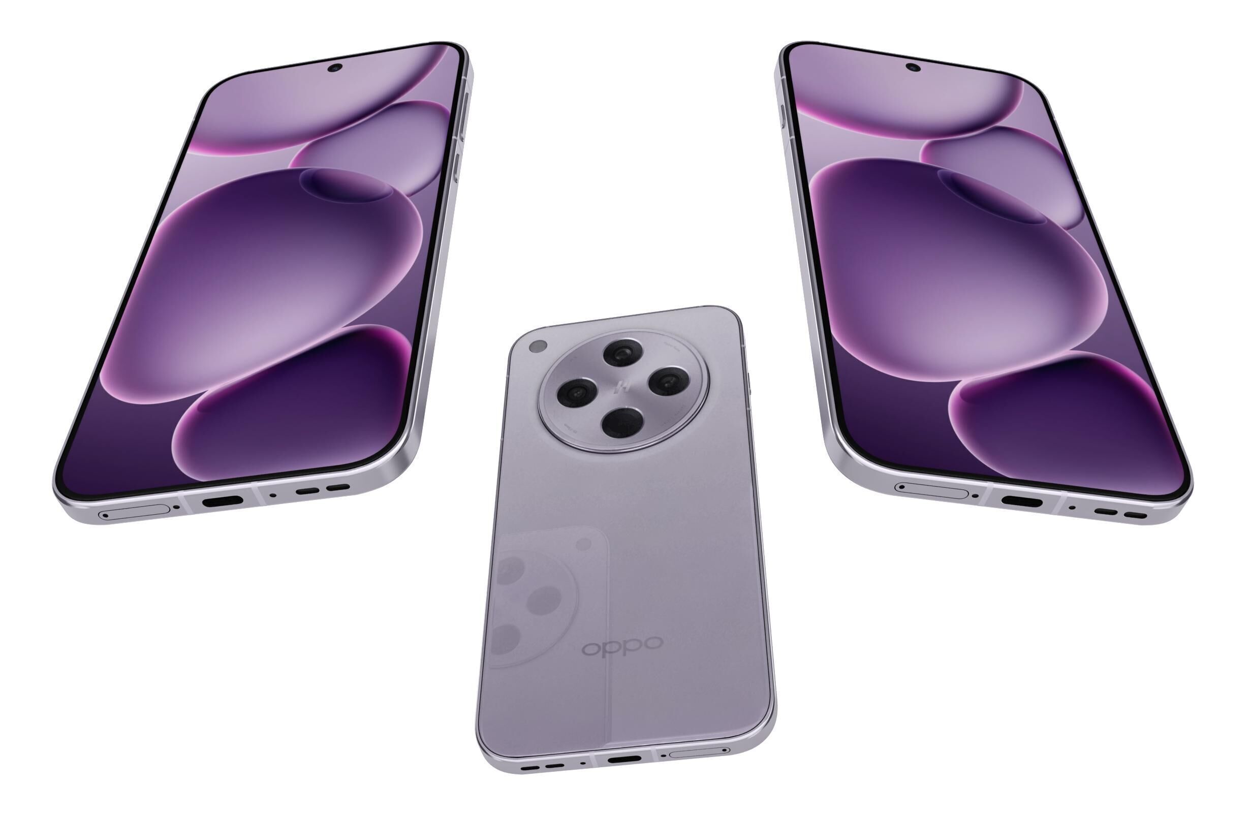 OPPO Find X8s Plus Hyacinth Purple 3D model_3
