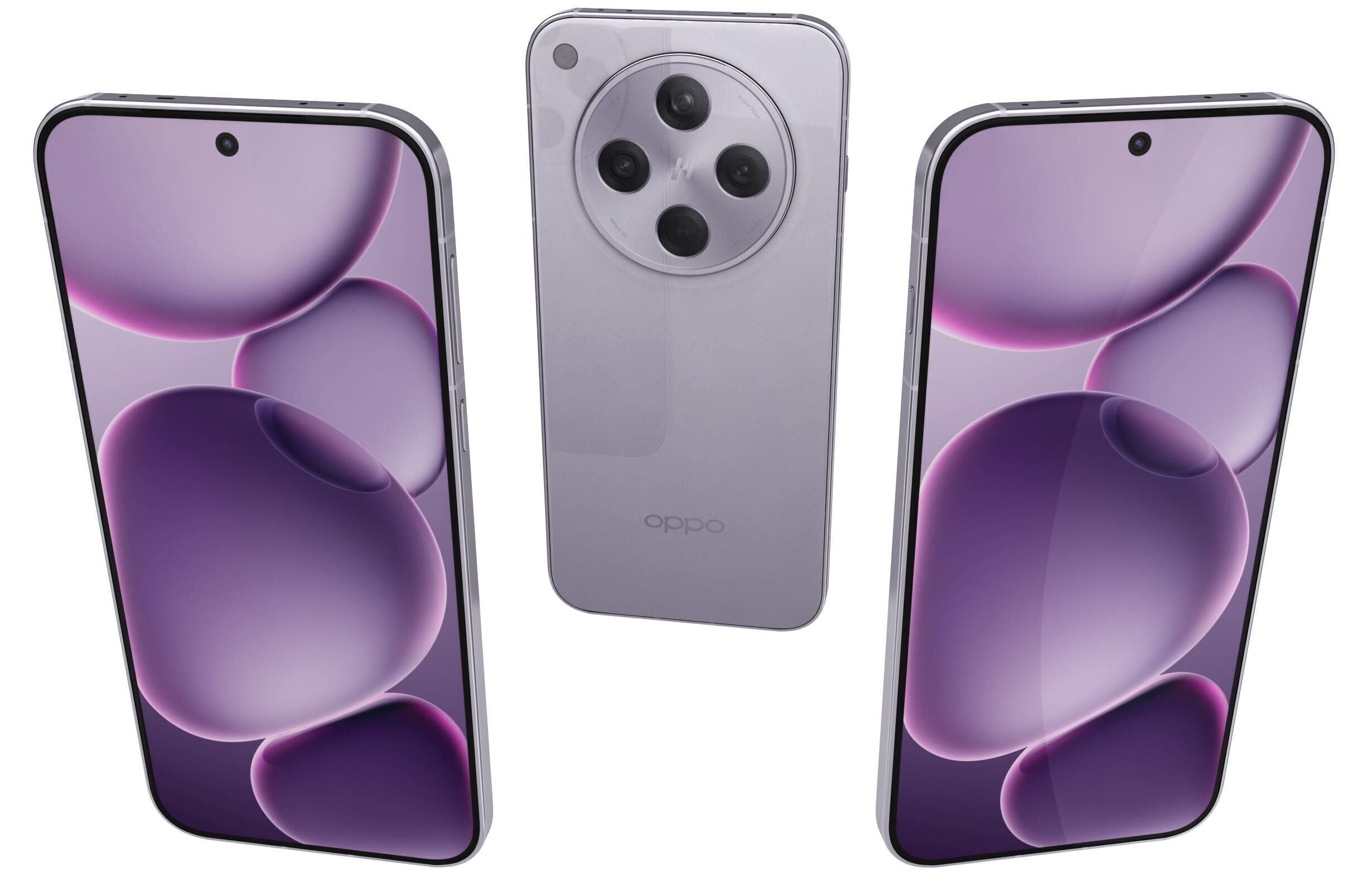 OPPO Find X8s Plus Hyacinth Purple 3D model_1