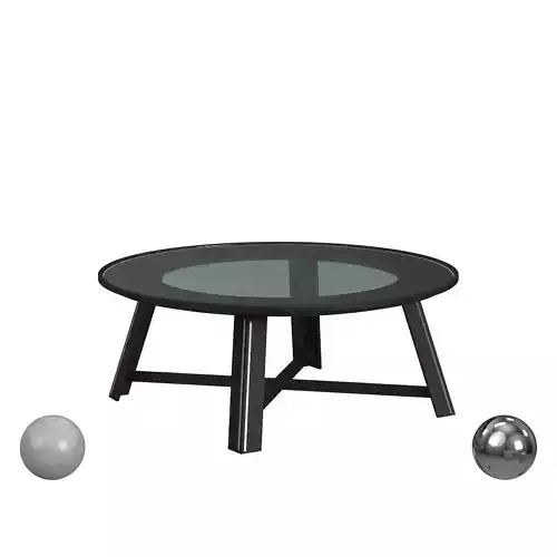 Round coffee table