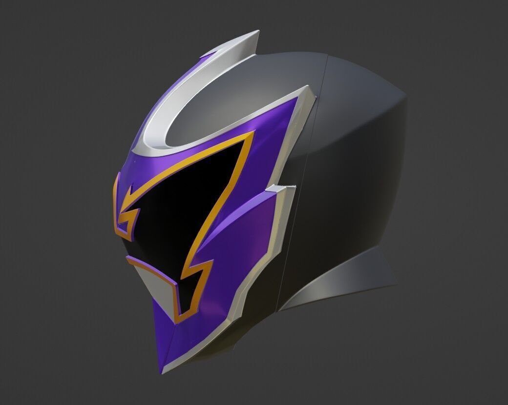 Power Rangers Mystic Force Koragg Wolzard Helmet 3D print model_2