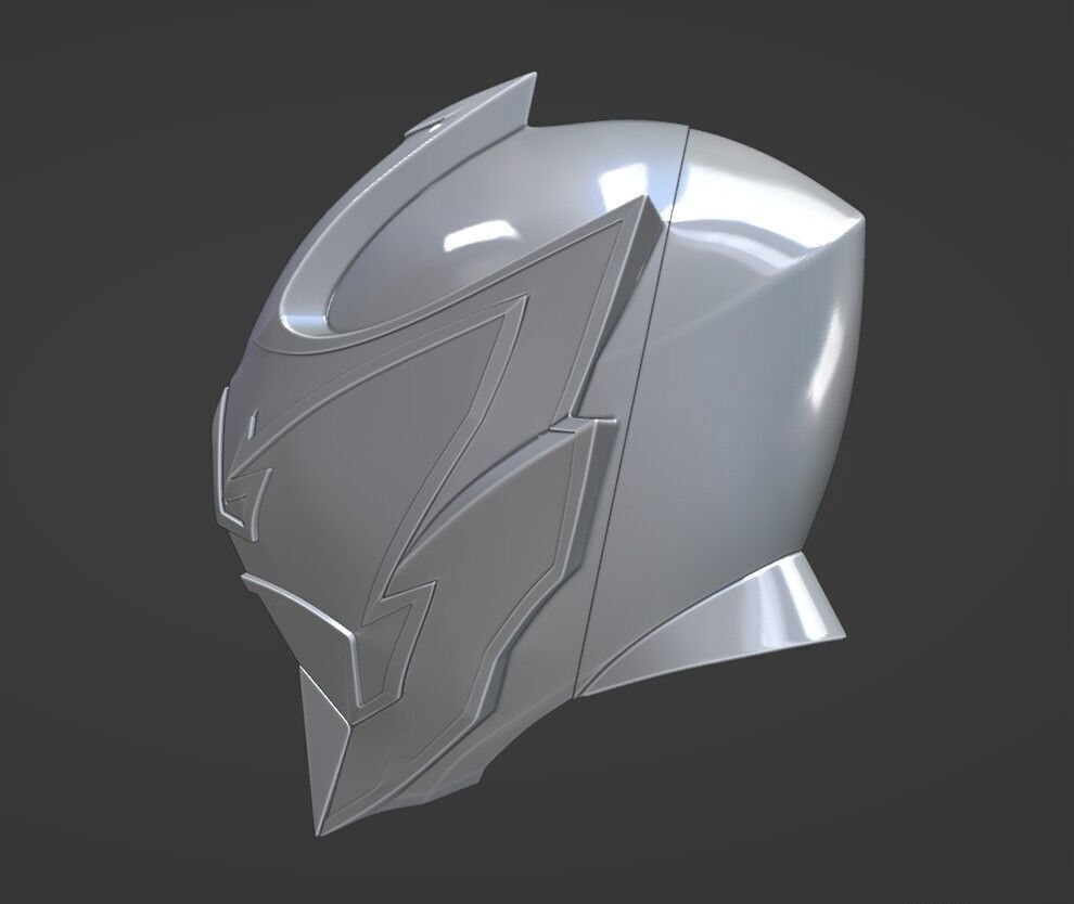 Power Rangers Mystic Force Koragg Wolzard Helmet 3D print model_7