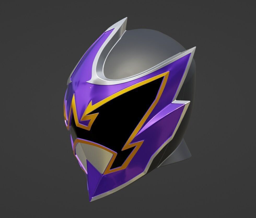 Power Rangers Mystic Force Koragg Wolzard Helmet 3D print model_1