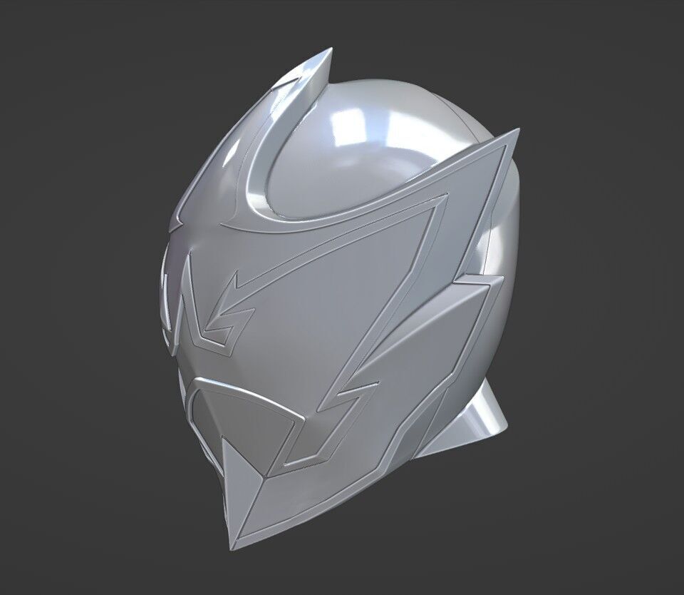 Power Rangers Mystic Force Koragg Wolzard Helmet 3D print model_6