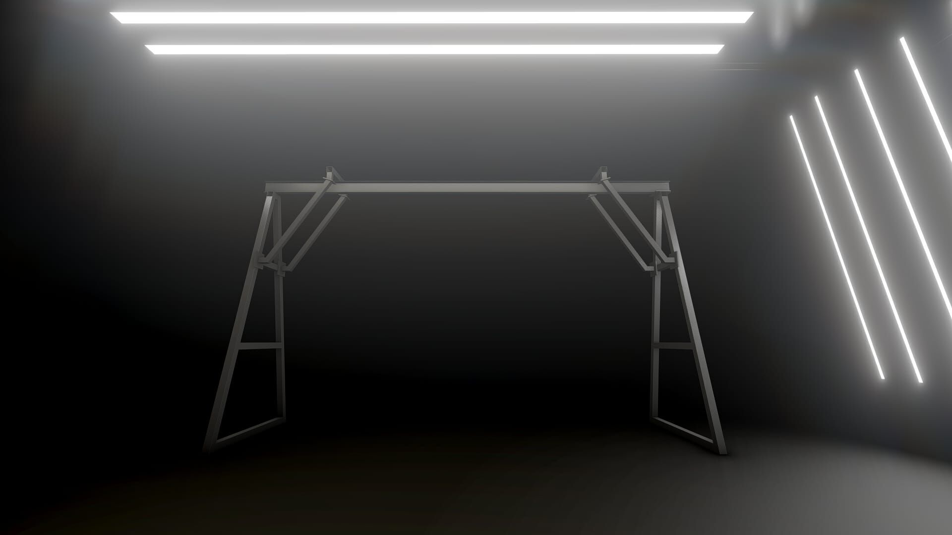 Portable Crane Truss 3D Model Free Download in Multiple Formats Free low-poly 3D model_16