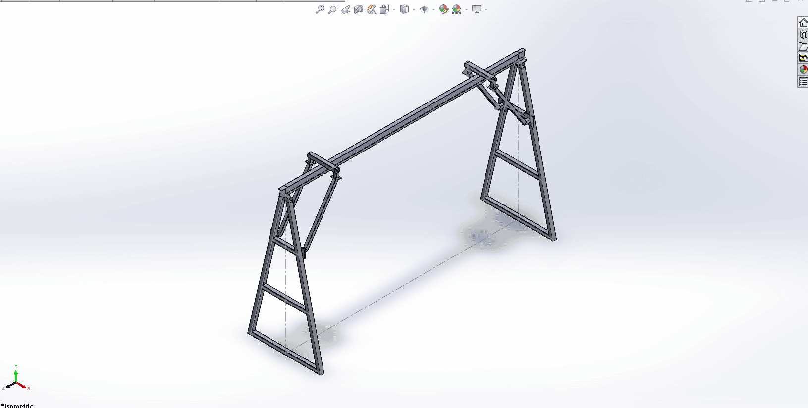 Portable Crane Truss 3D Model Free Download in Multiple Formats Free low-poly 3D model_8