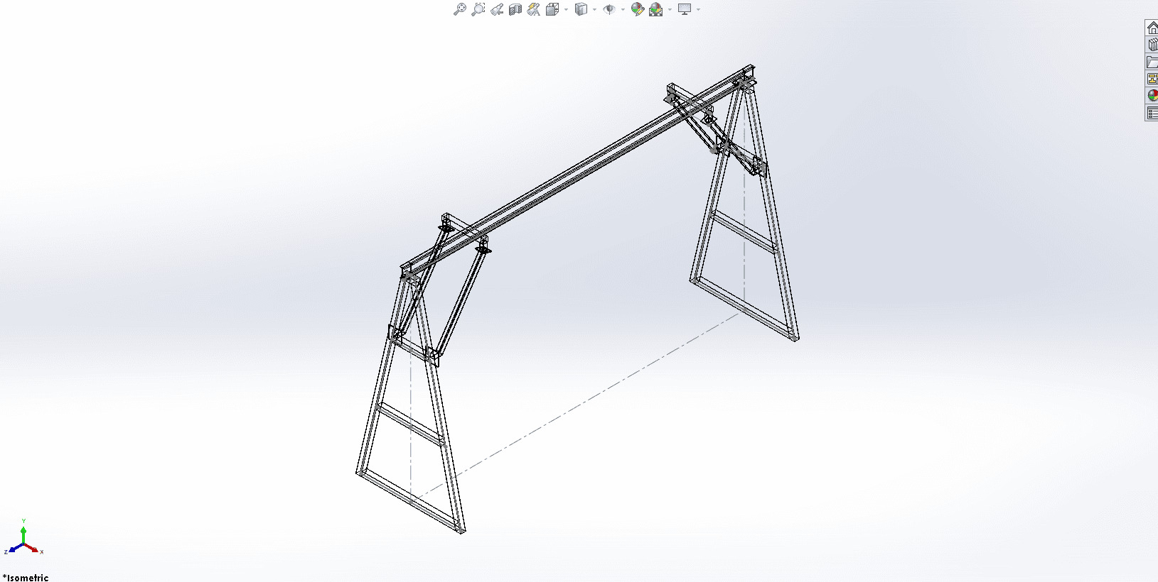 Portable Crane Truss 3D Model Free Download in Multiple Formats Free low-poly 3D model_5