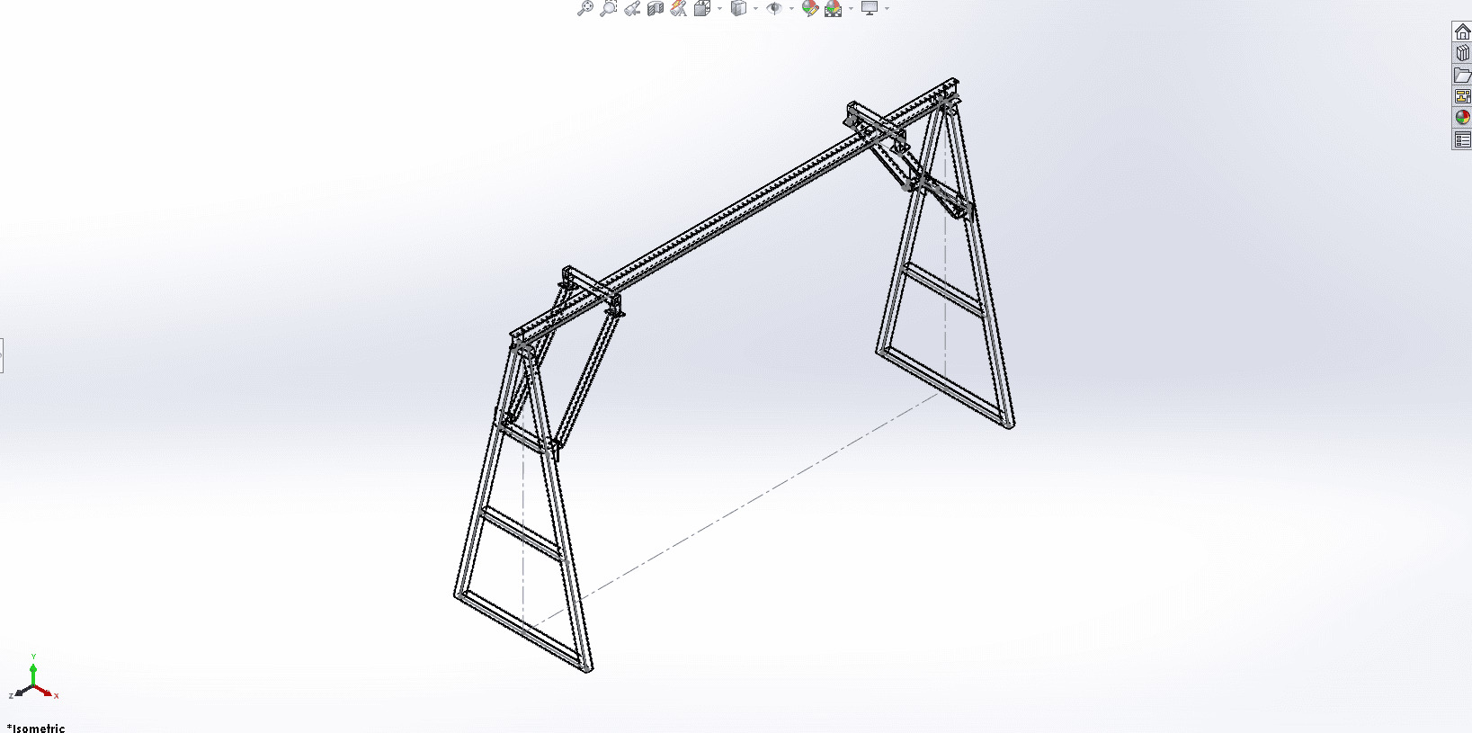 Portable Crane Truss 3D Model Free Download in Multiple Formats Free low-poly 3D model_6