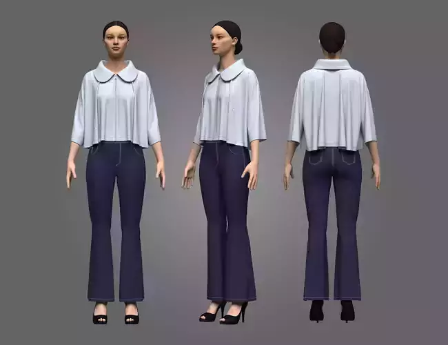 Female Jacket Outfit 