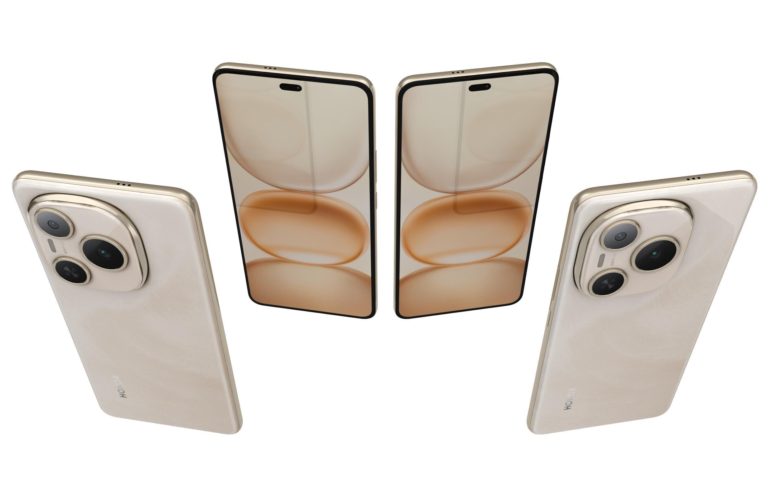 Honor Power Desert Gold 3D model_4