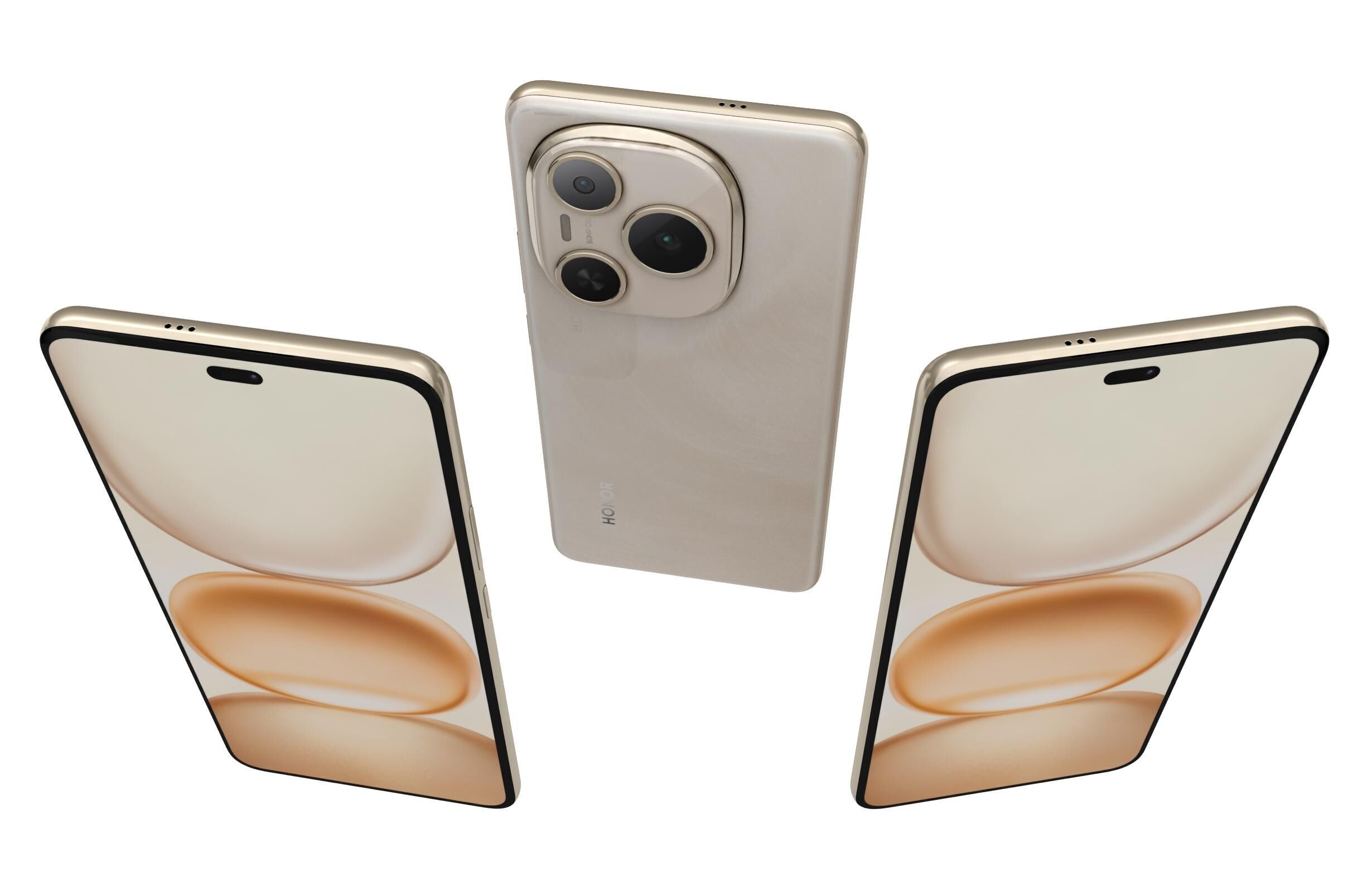 Honor Power Desert Gold 3D model_1