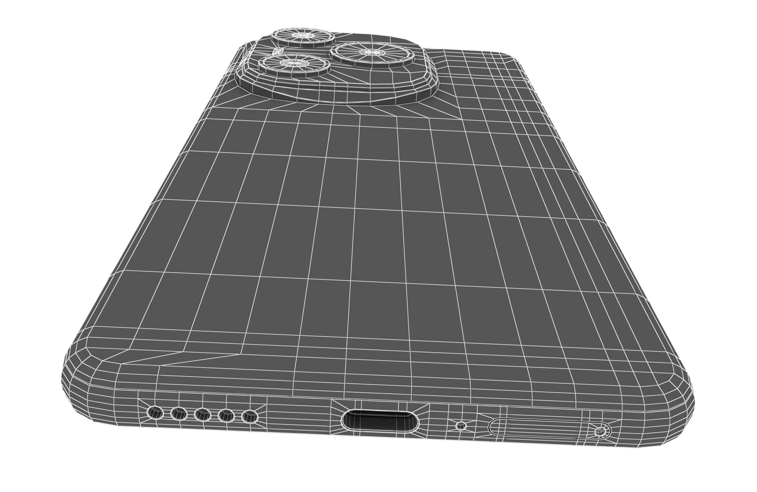 Honor Power Desert Gold 3D model_21