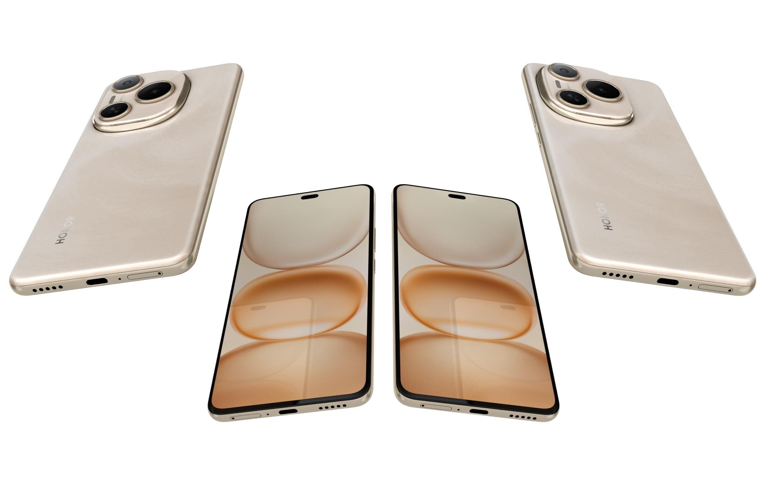 Honor Power Desert Gold 3D model_5