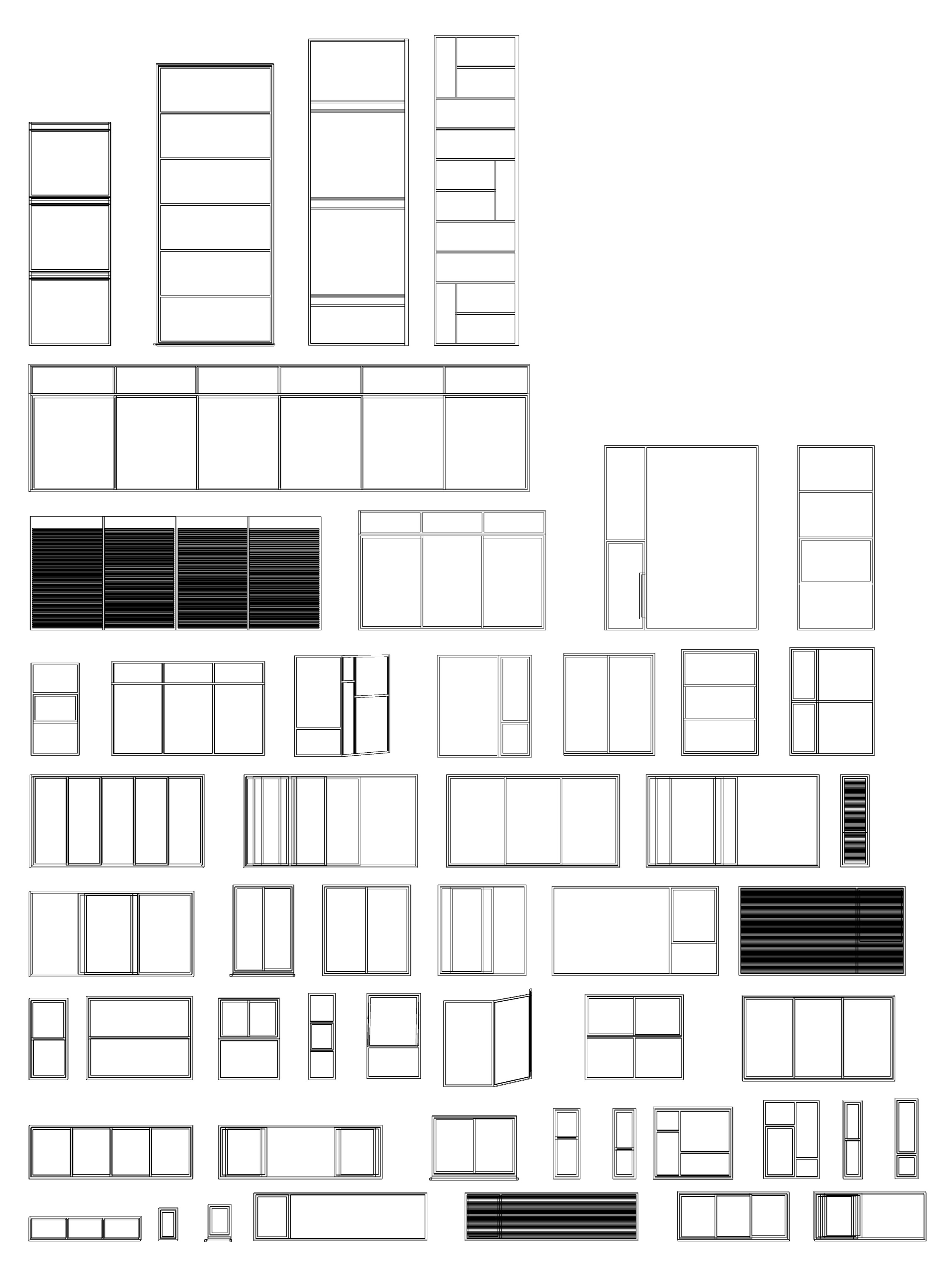 Window Collection 01 - 50 Pieces 3D model_5
