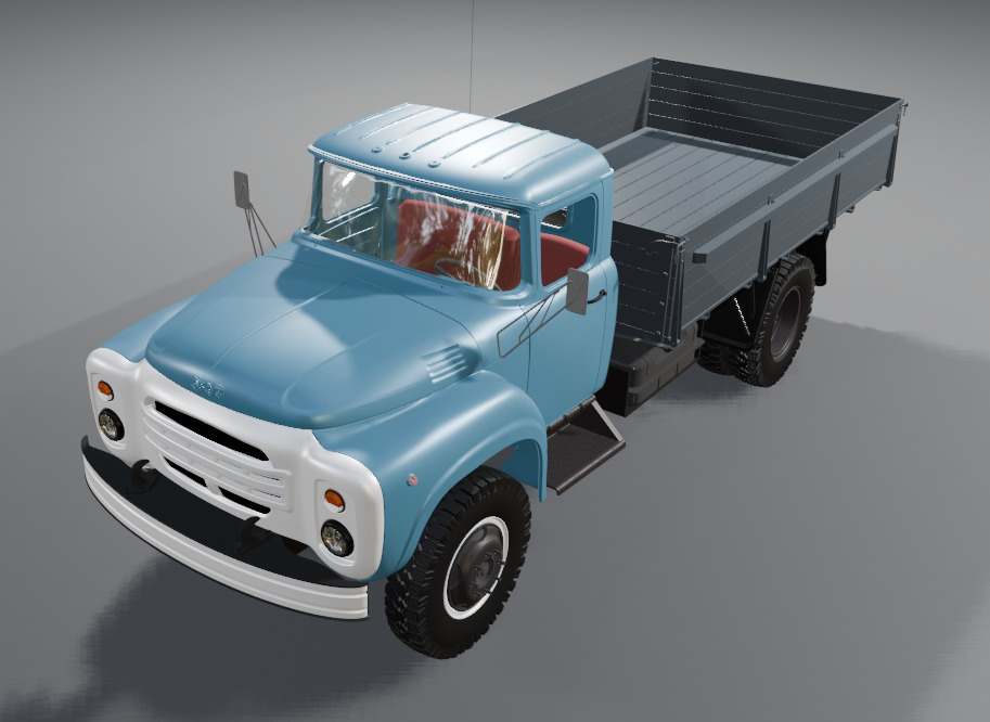 zil 130 3D print model_6