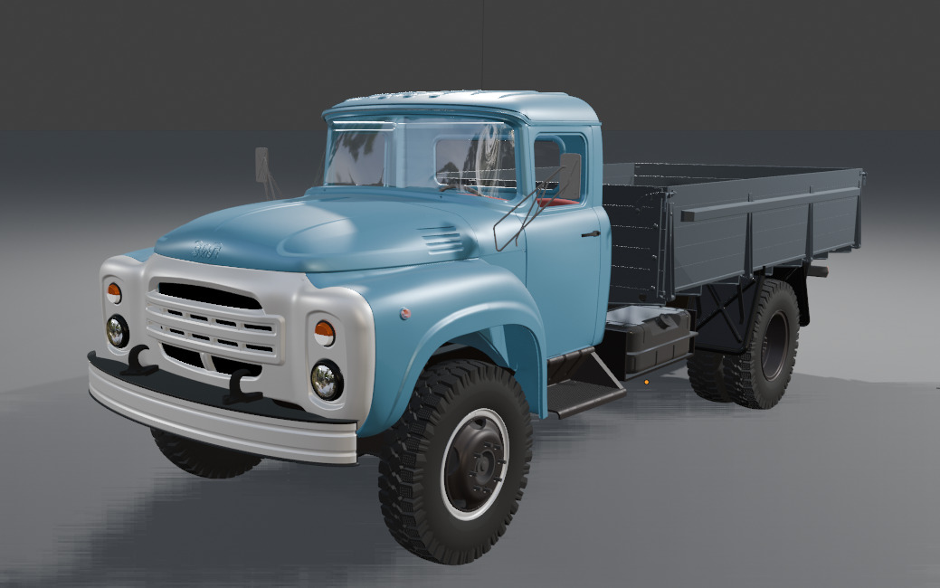 zil 130 3D print model_10