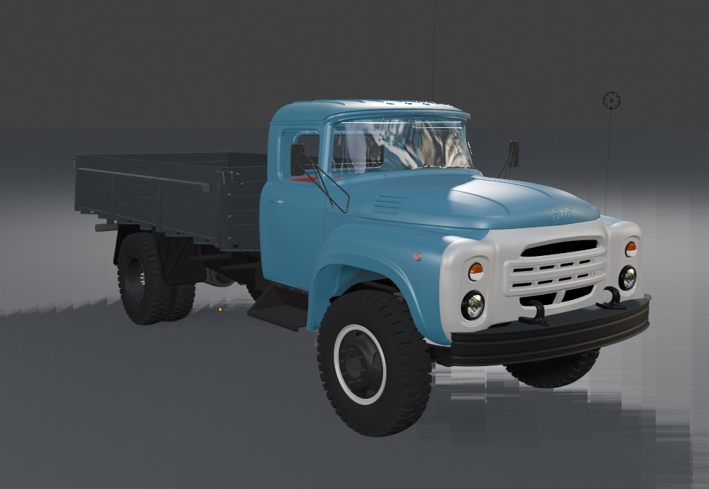 zil 130 3D print model_16