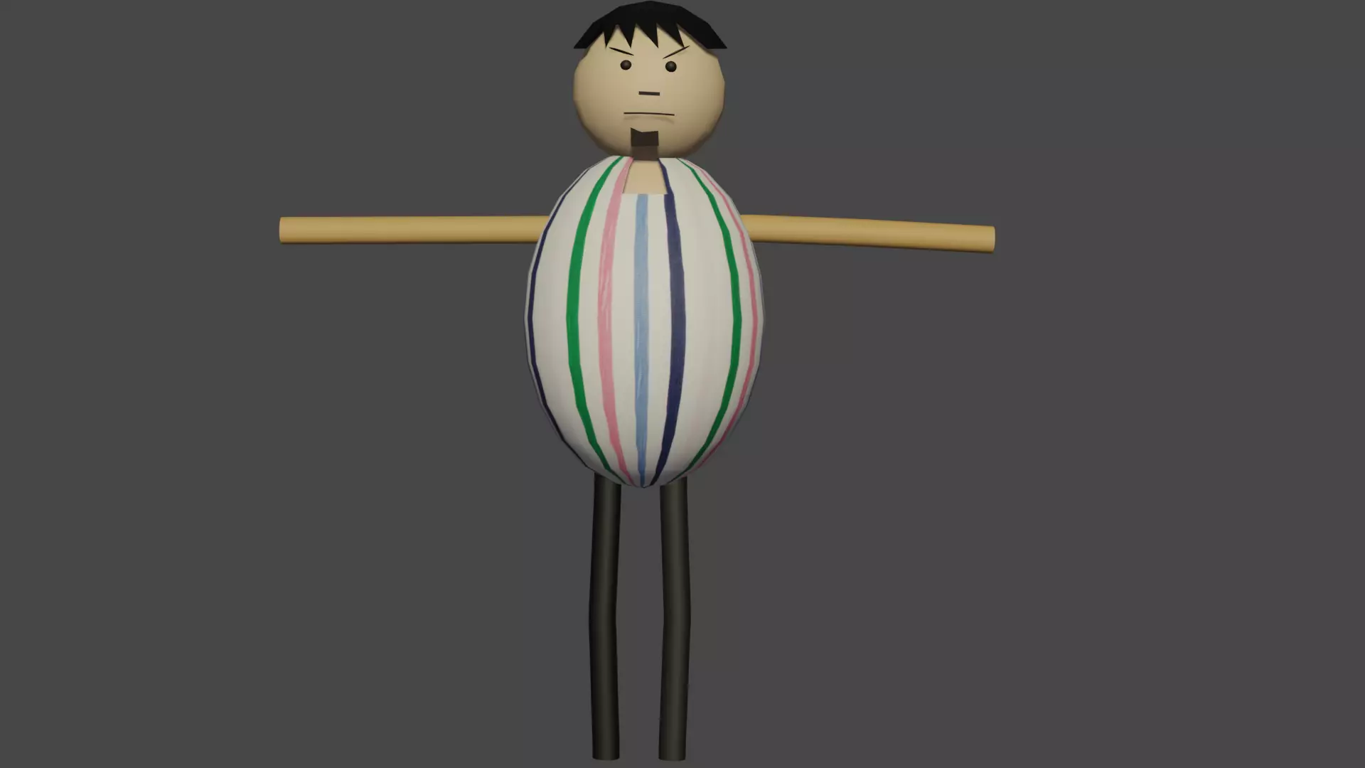 mjo cartoon character 3D print model