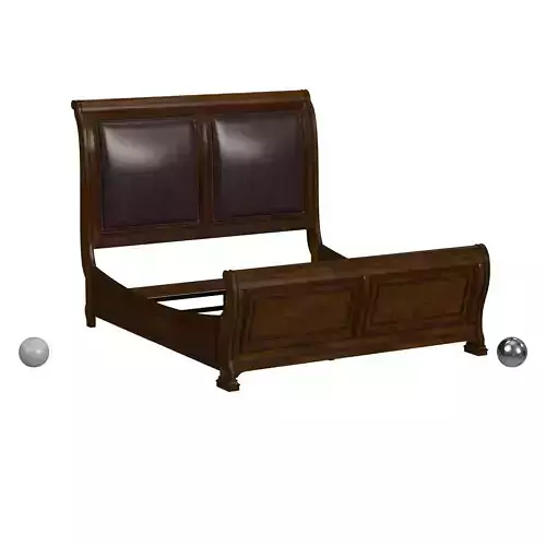TYNECASTLE KING SLEIGH BED