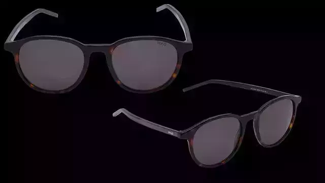 HUGO Unisex Oval Sunglasses