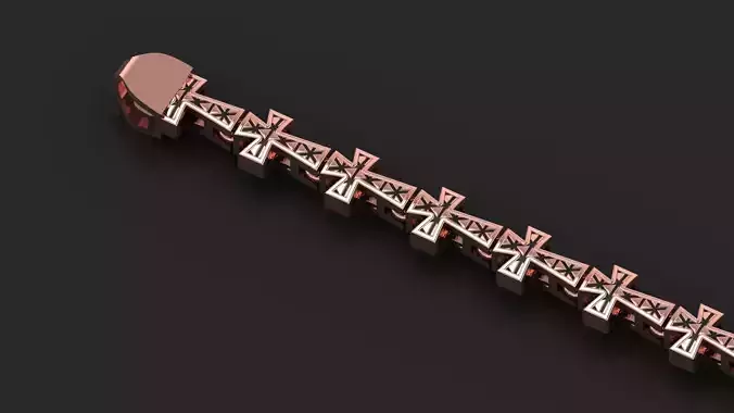6MM Top Selling Antique Jesus Cross  3D print model