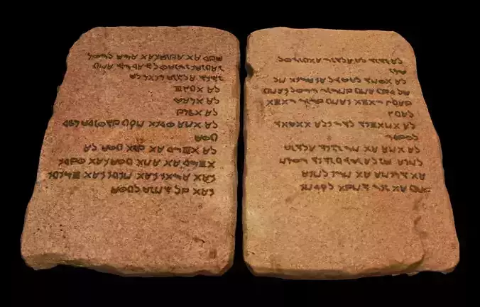 10 commandments  3D print model
