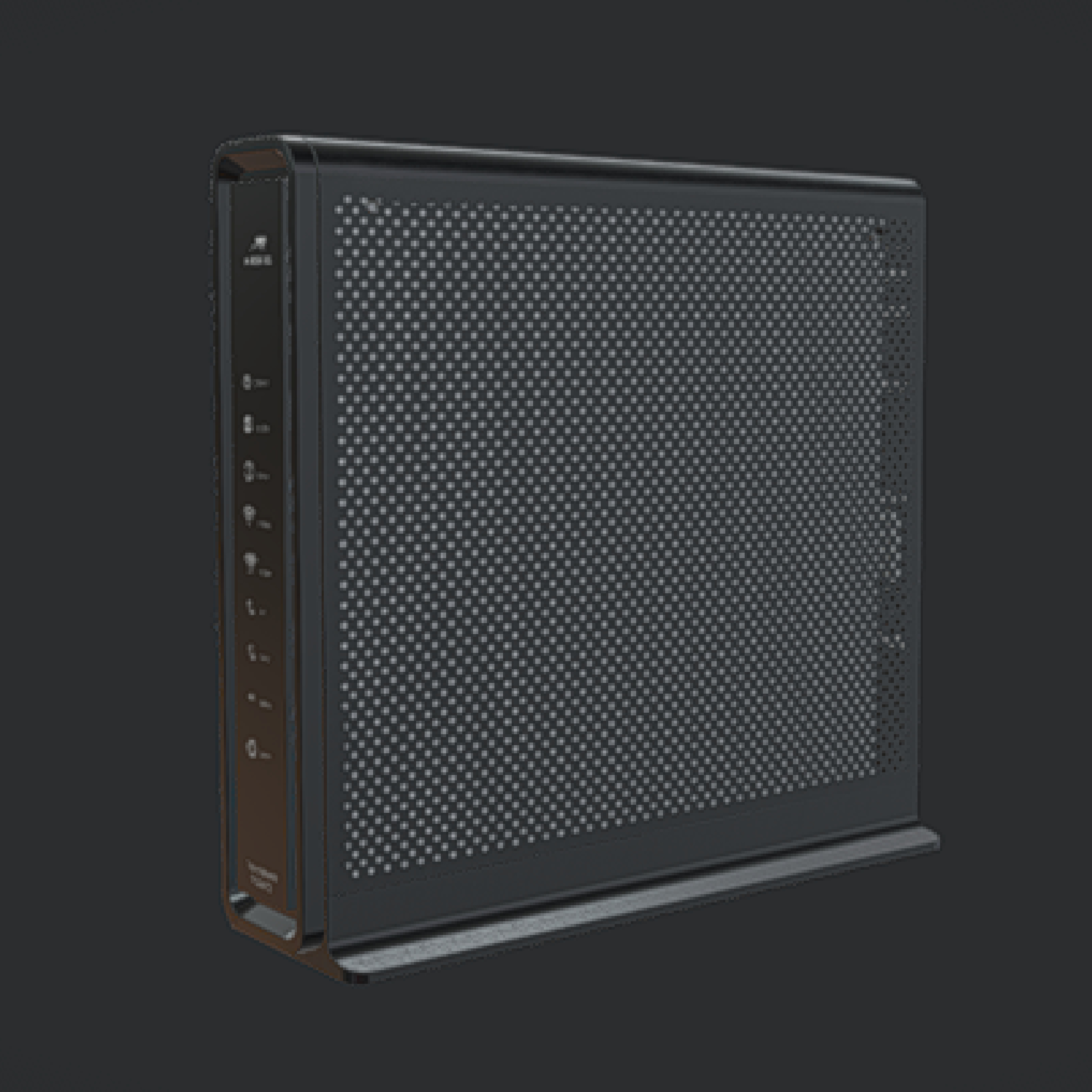 Wifi Router Low-poly 3D model_1