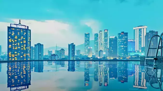 HDRI Night - Reimagined Ho Chi Minh City - V2