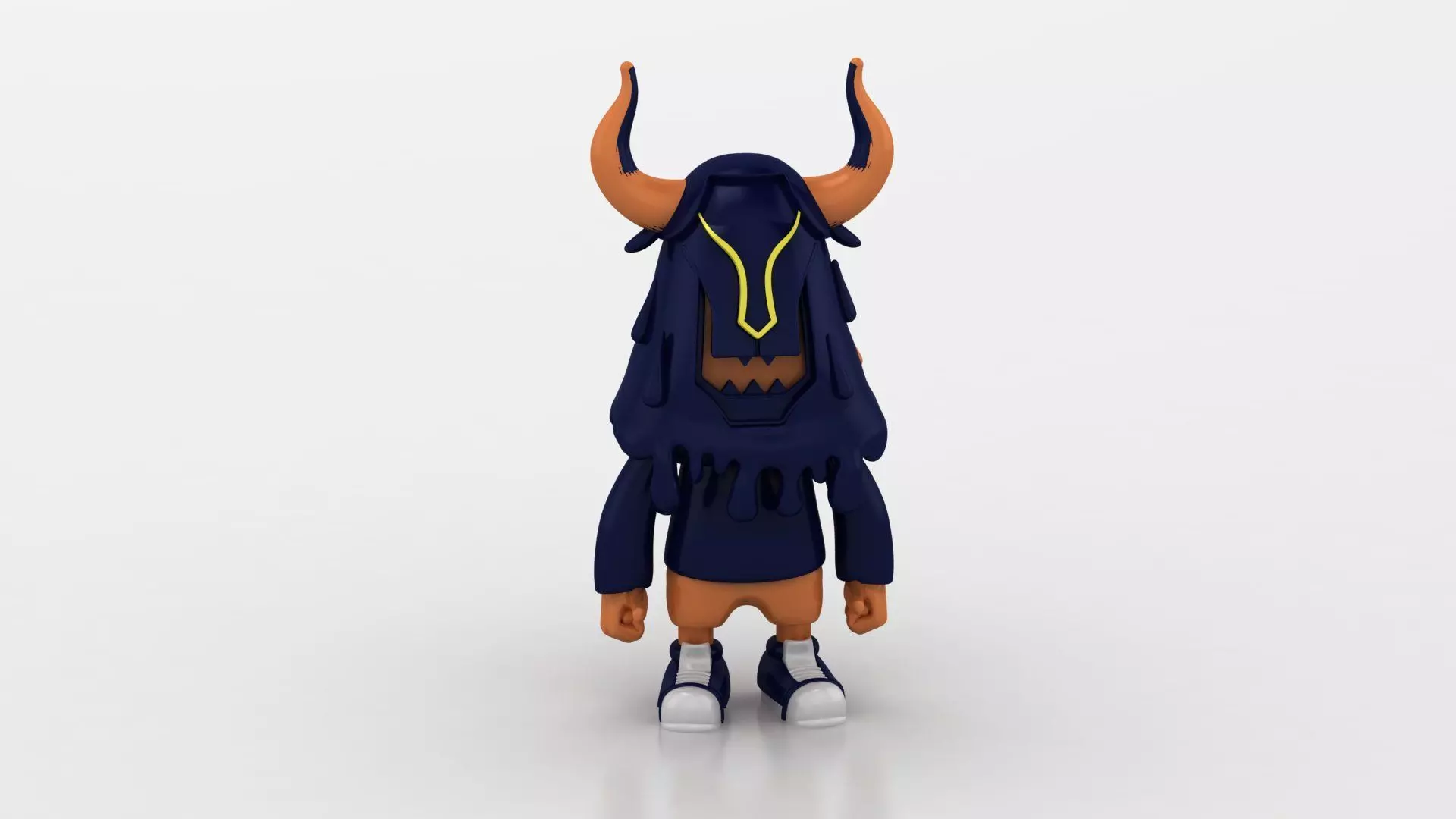 CARTOON VILLAN TOY 3D PRINTABLE MODEL 3D print model