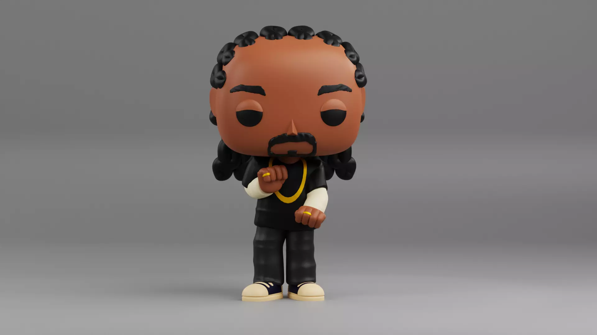 Snoop Dogg funko pop 3D print model_0