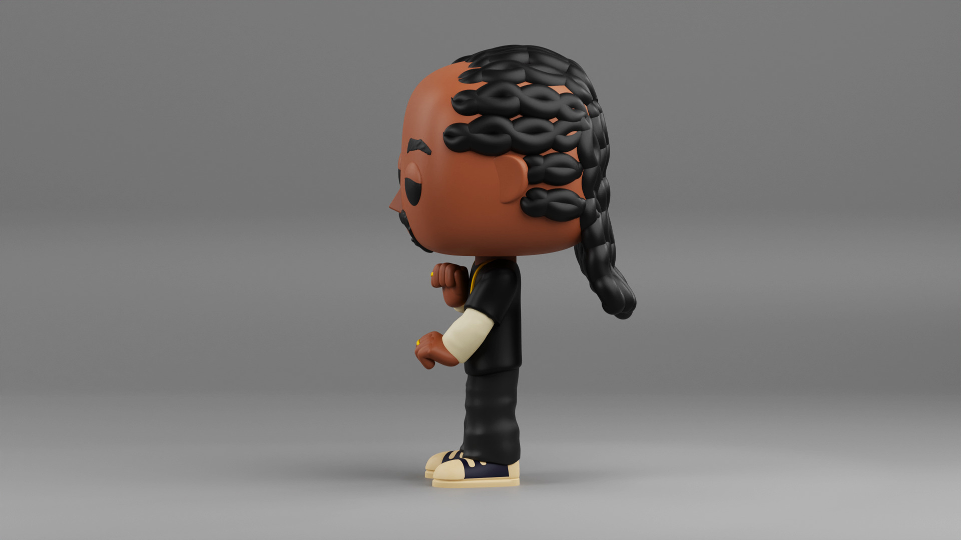 Snoop Dogg funko pop 3D print model_2
