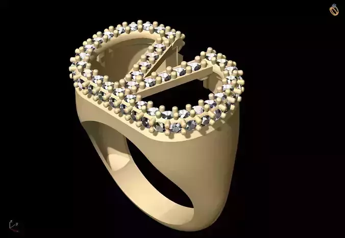 Valentino Ring 3D print model