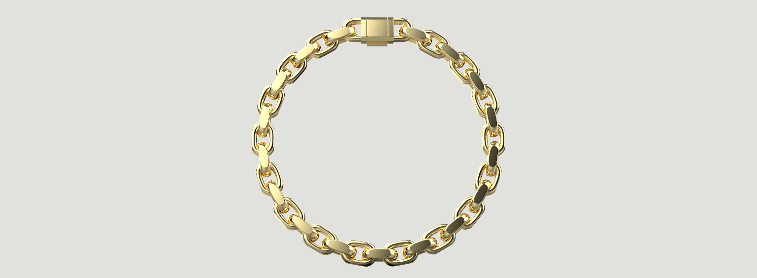 Bracelet 3D print model_2
