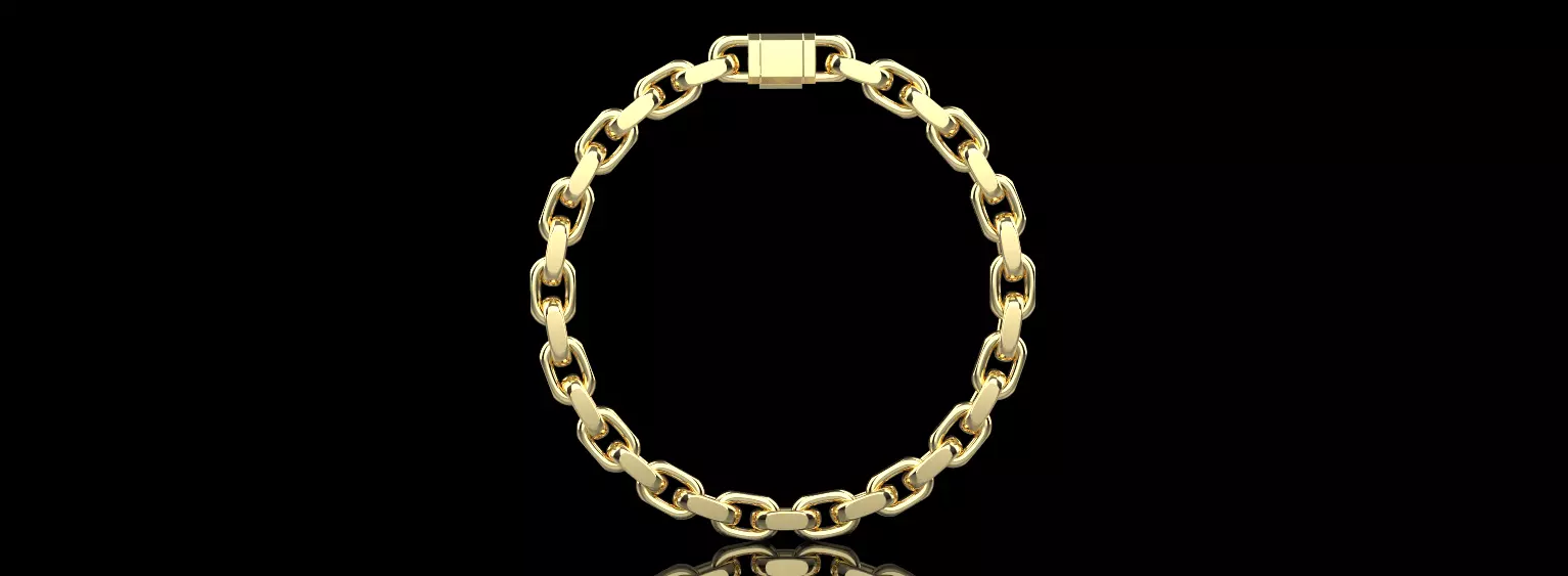 Bracelet 3D print model_0