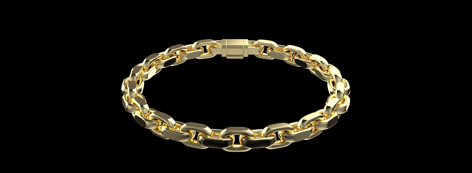 Bracelet 3D print model_1