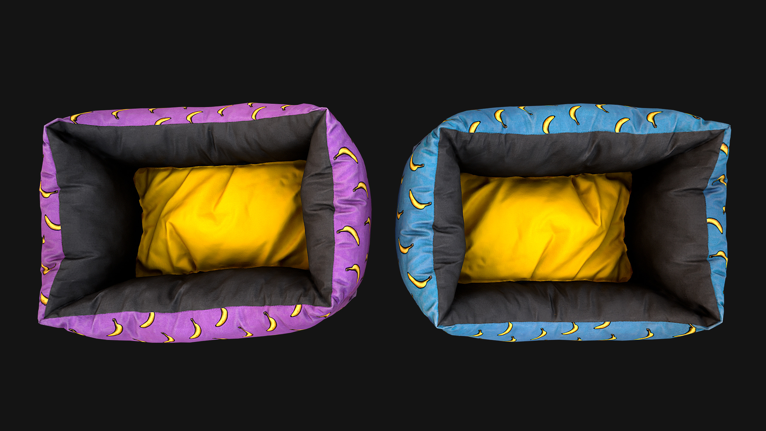 Bed for Animals Dog Cat Rodent Hamster Rat Pet Set Low-poly 3D model_20