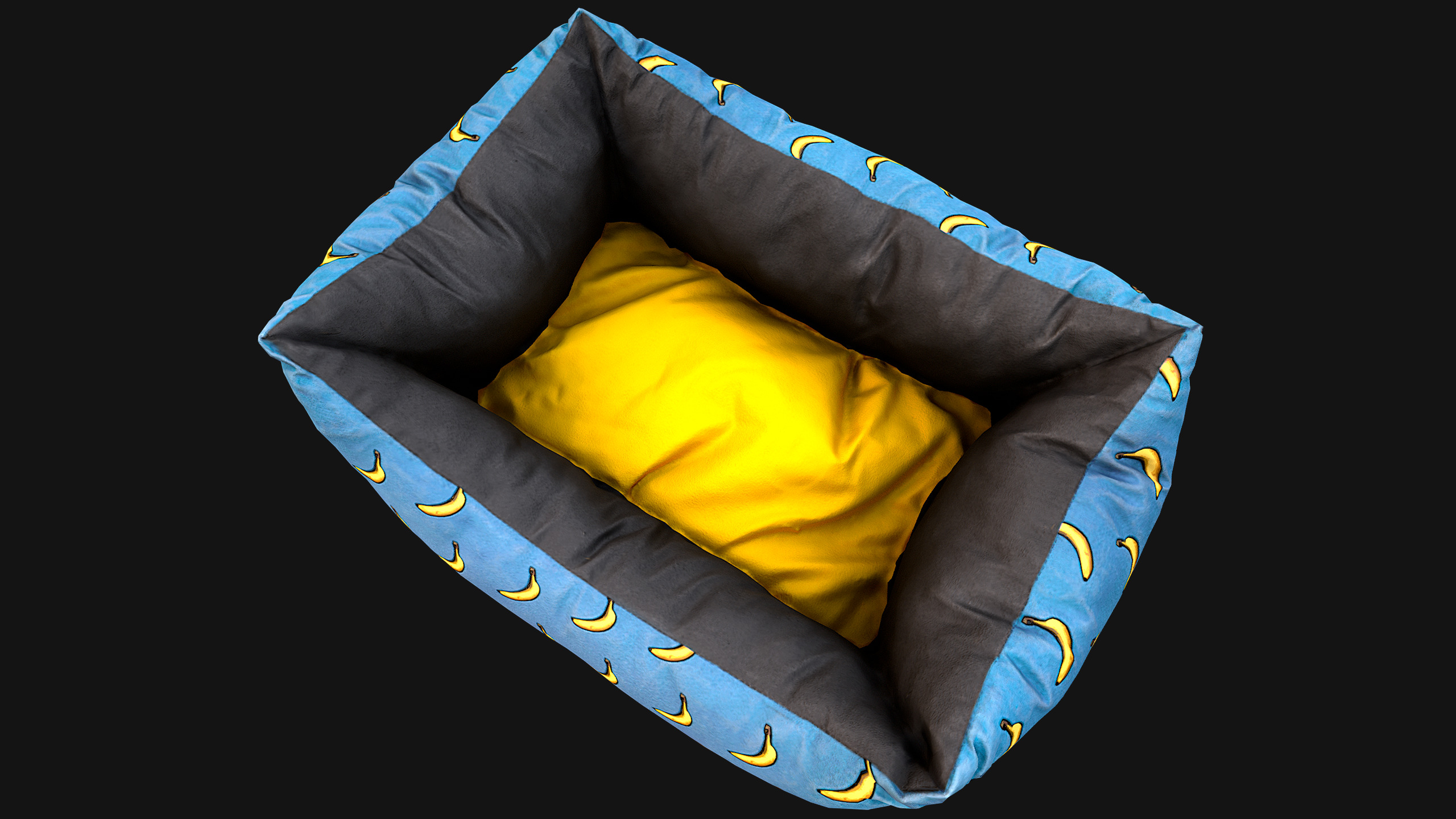 Bed for Animals Dog Cat Rodent Hamster Rat Pet Set Low-poly 3D model_23