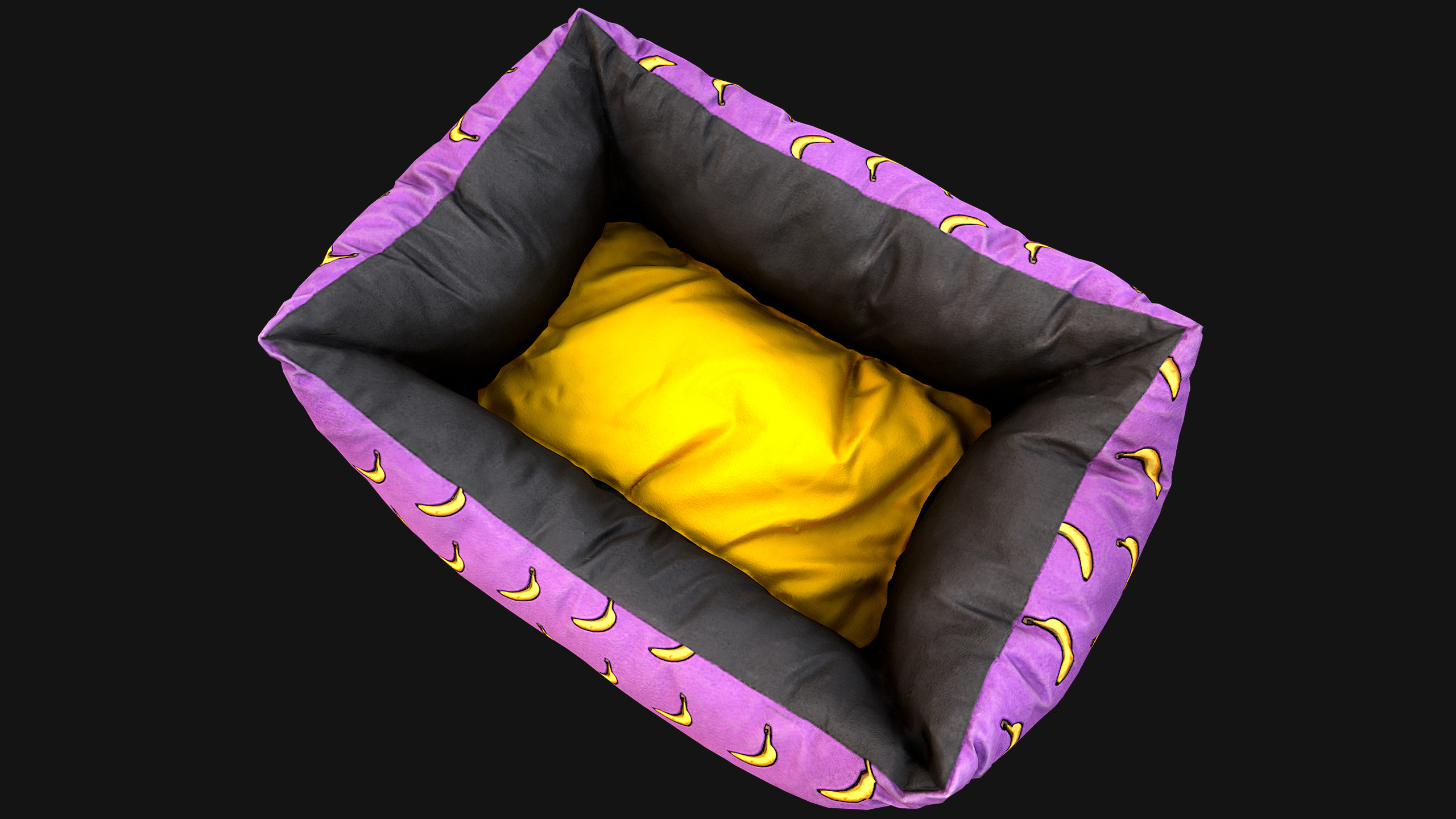 Bed for Animals Dog Cat Rodent Hamster Rat Pet Set Low-poly 3D model_22