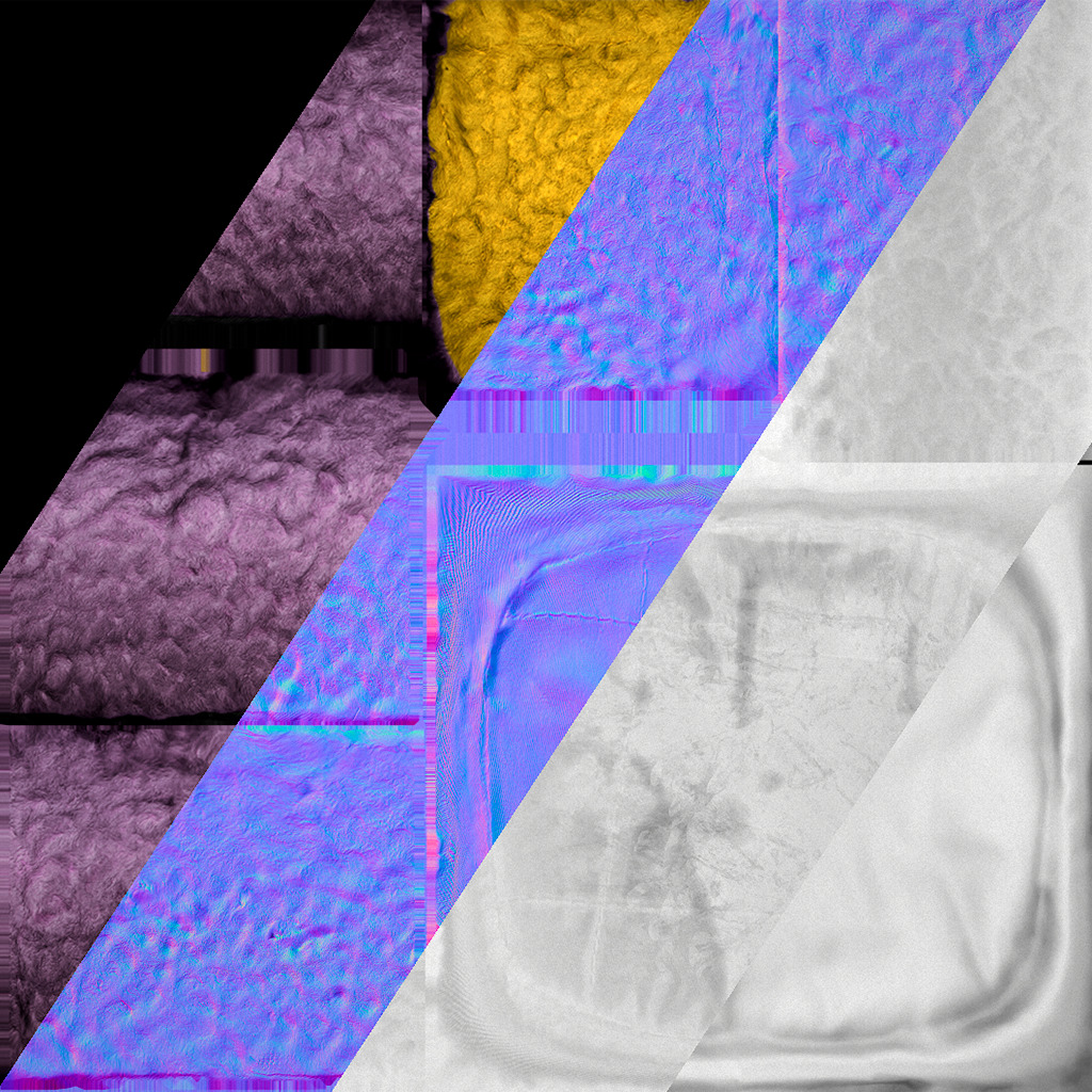 Bed for Animals Dog Cat Rodent Hamster Rat Pet Set Low-poly 3D model_50