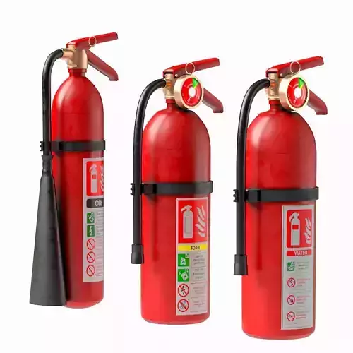 3 Fire extinguishers