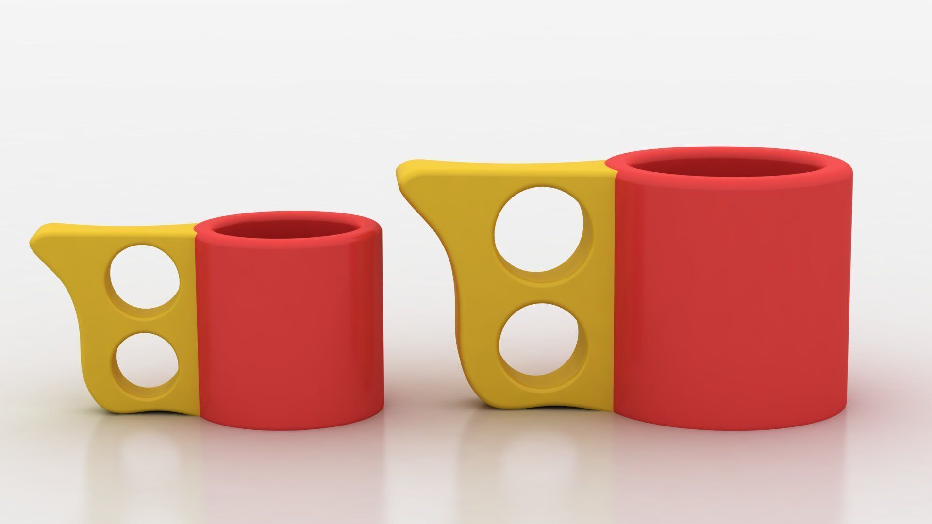 STYLISH COFFEE CUP TOY 3D PRINTABLE MODEL 3D print model_1