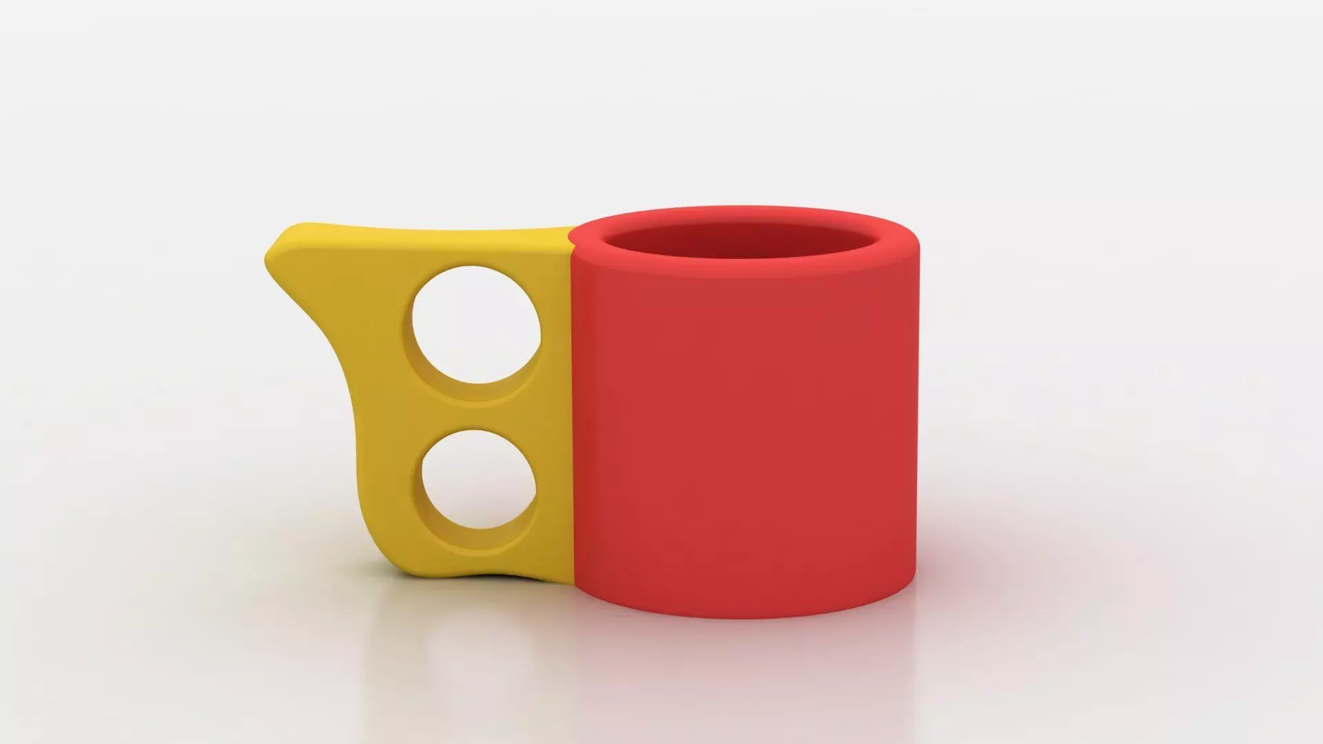 STYLISH COFFEE CUP TOY 3D PRINTABLE MODEL 3D print model_0