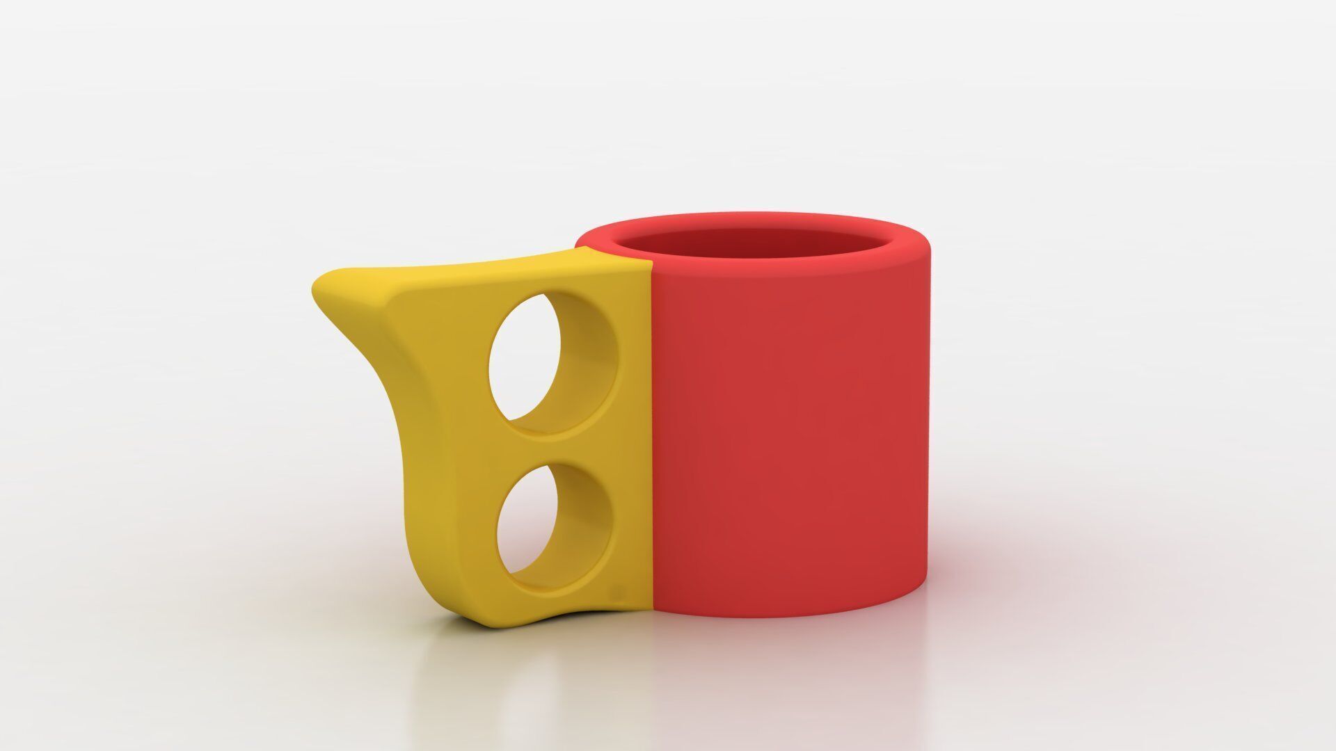 STYLISH COFFEE CUP TOY 3D PRINTABLE MODEL 3D print model_3