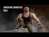 Adventure Character Fully Rigged Game Ready 3D model_1