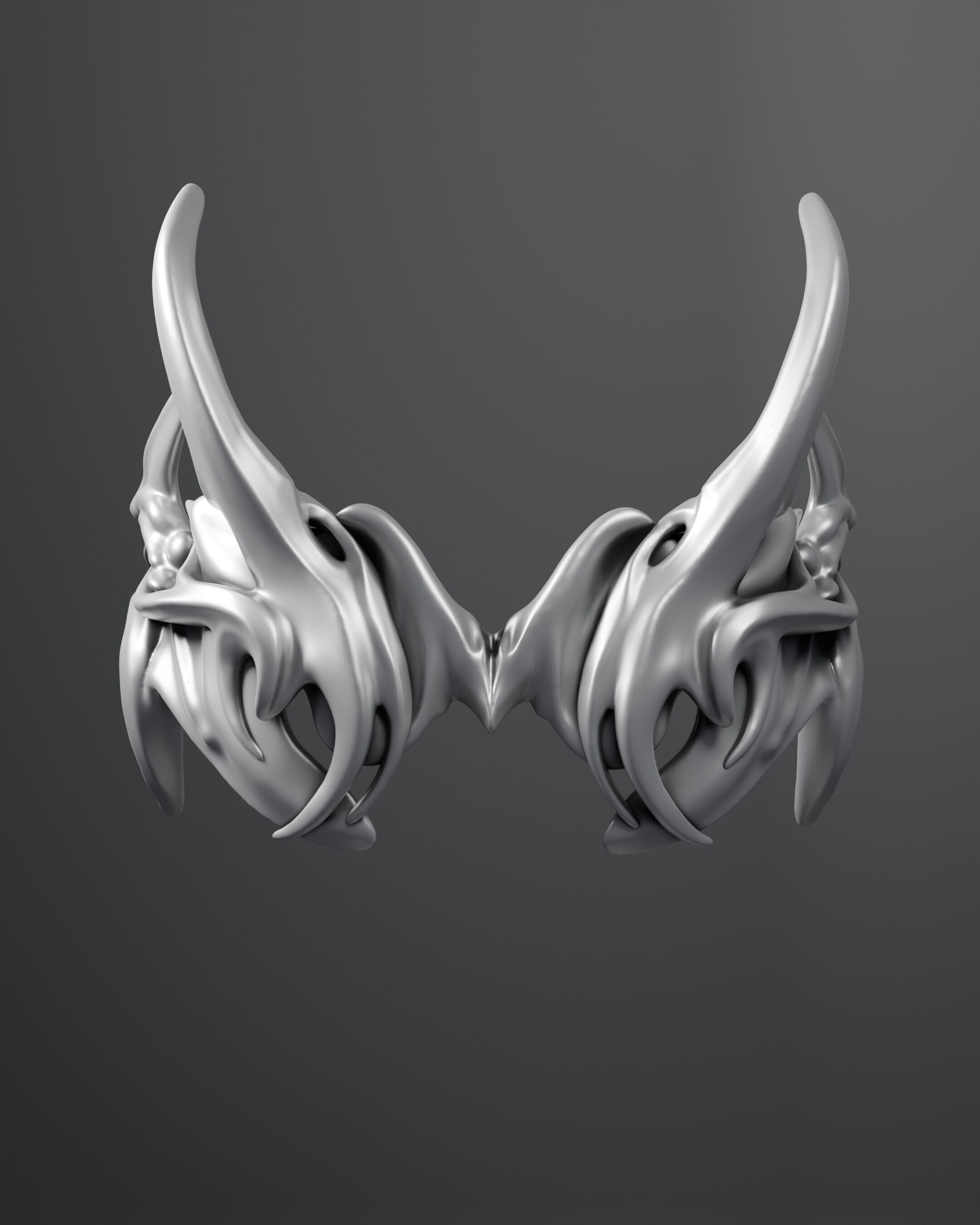 GARONIS - GLASSED - MASK 3D print model_3