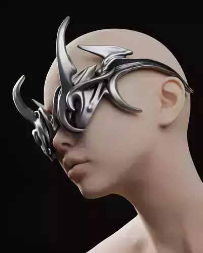 GARONIS - GLASSED - MASK 3D print model