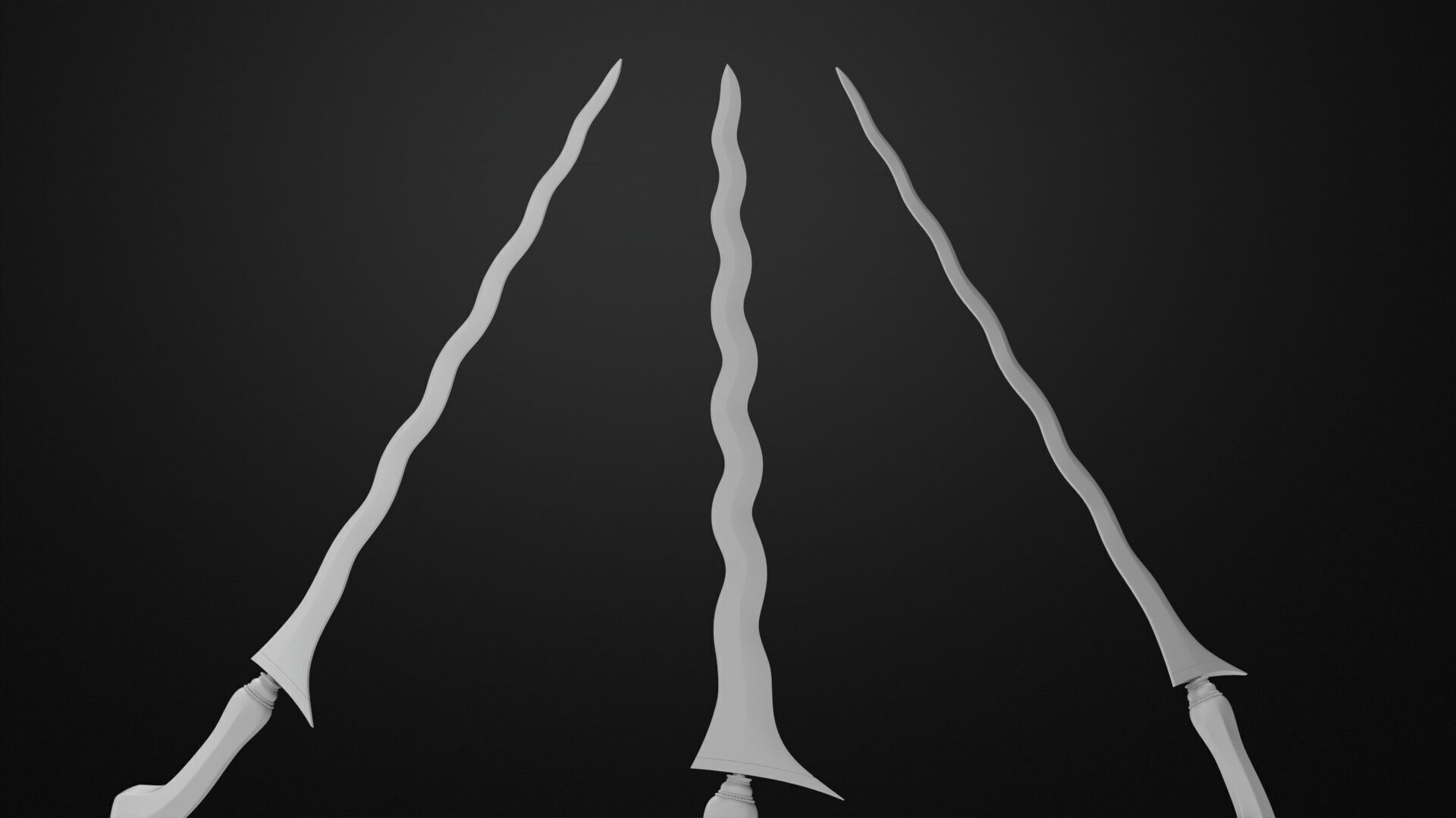 Weapons Encyclopedia 111 Kris 3D print model_3