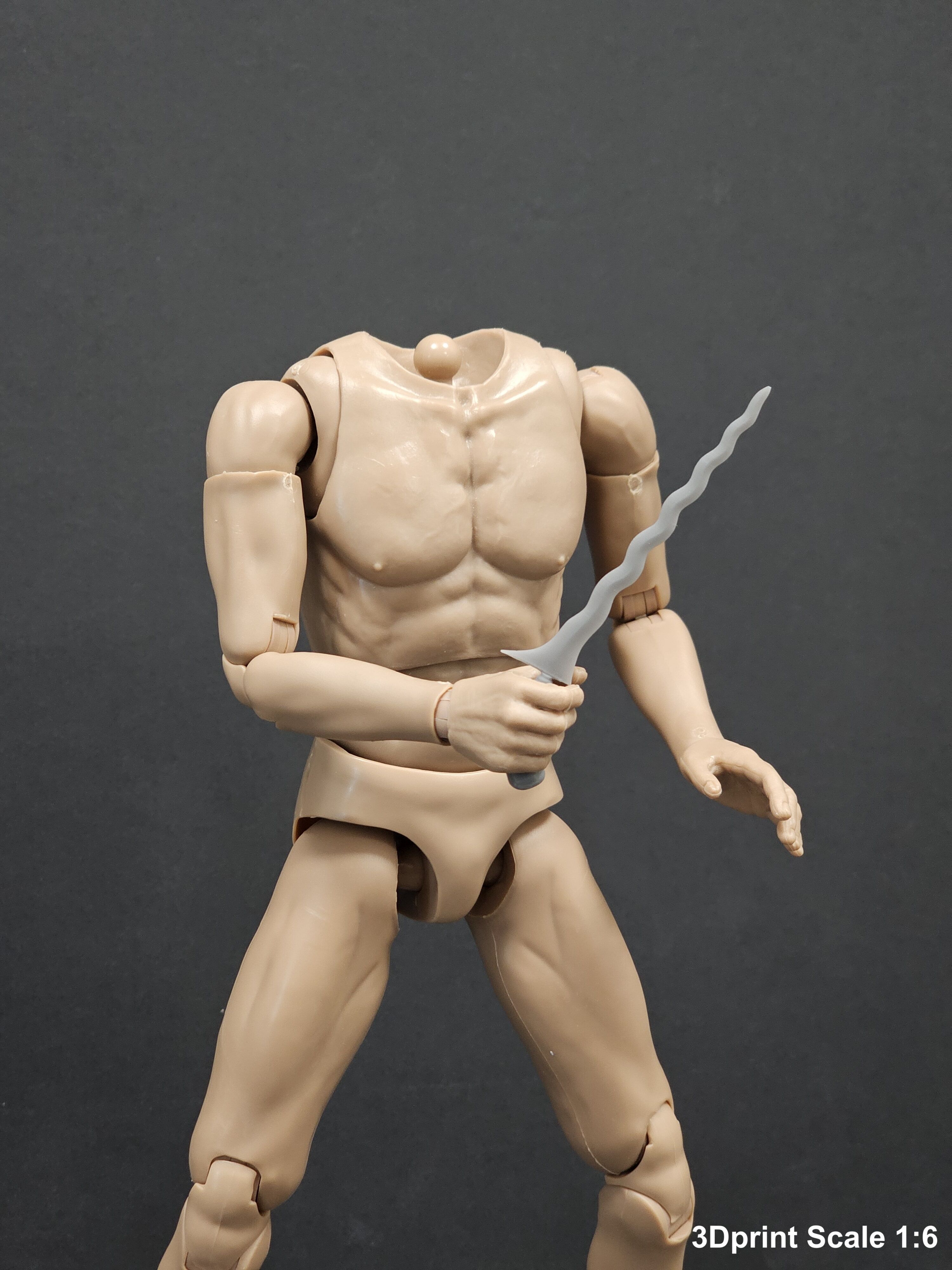 Weapons Encyclopedia 111 Kris 3D print model_10