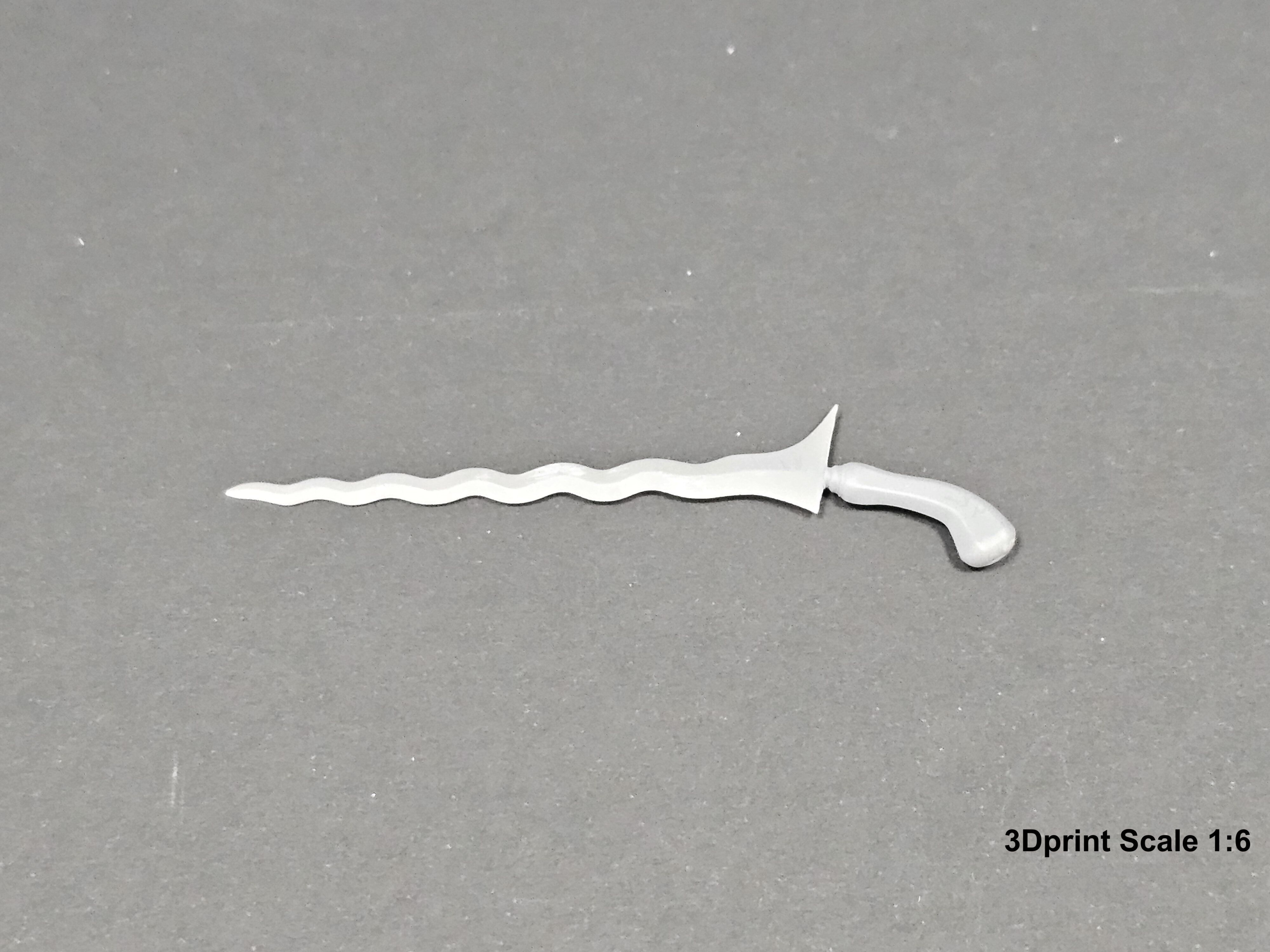 Weapons Encyclopedia 111 Kris 3D print model_9